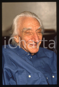 35mm vintage slide* 1985ca ITALIA - COSTUME Cesare MUSATTI Ritratto (40)