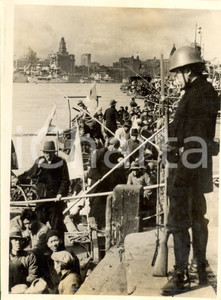 Fotografia d epoca originale 1938 SHANGAI Il ritorno dei profughi cinesi sfollati 1