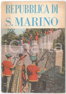 Libro, pubblicazione d epoca 1950 ca TURISMO Guida alla REPUBBLICA DI SAN MARINO Pubblicazione 1