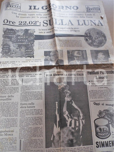 Giornale, rivista storica 1959 IL GIORNO Il razzo LUNIK III arriva sulla Luna Giornale anno IV nÂ° 37 1