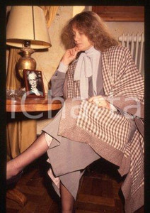 Noelle CHATELET - LITERATURE Portrait of writer 1989 ca * 35 mm vintage slide 10