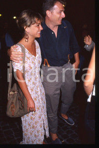 35mm vintage slide* 1990 ca ROMA - Alexandra LA CAPRIA e Guidalberto TORLONIA 5