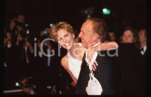 Fotografia d epoca originale 35mm vintage slide 2000 CANNES Festival del Cinema Charlize THERON James CAAN 2 1
