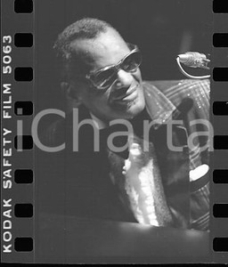 35mm NEGATIVO ORIGINALE * 1984 MILANO Ray CHARLES in concerto
