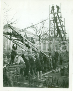 Fotografia d epoca originale 1939 MILANO Allestimento dell ingresso della FIERA CAMPIONARIA Fotografia 1
