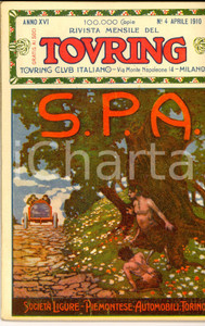 Giornale, rivista storica 1910 TOURING CLUB ITALIANO Progressi nella navigazione a vapore *Anno XVI nÂ°4 1