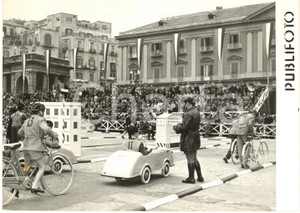 1957 NAPOLI Gara di disciplina stradale per alunni scuole medie - Foto 18x13 cm
