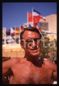 35mm vintage slide* 1989 ca CANNES an American actor Roy SCHEIDER (10)
