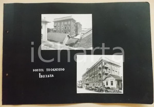 Fotografia d epoca originale 1920 ca BANGKOK THAILANDIA Nuovo Hotel TROCADERO  Interni Lotto 2 foto RARE 1