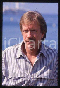 35mm vintage slide* 1985 ca CINEMA Ritratto dell'attore Chuck NORRIS (3)