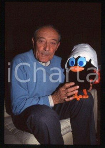 35mm vintage slide* 1990 ca TV Voice actor CALIMERO Ignazio COLNAGHI Portrait 21