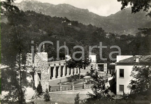 Cartolina originale da collezione 1955 SANT'OMOBONO (BG) Terme e cure elettriche a MAZZOLENI *Cartolina FG VG 1