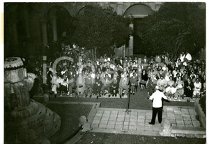 1953 GARDONE RIVIERA - VITTORIALE Inaugurazione nuovo teatro - Riccardo PICOZZI