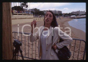 35mm vintage slide* 1995 CANNES Film Festival Rossy DE PALMA actress (32)