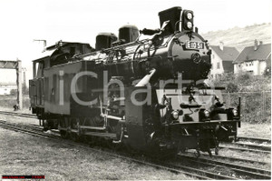 Fotografia d'epoca originale 1966 Indonesian steam Locomotive, Real Photo 1