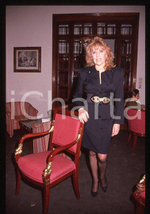 35mm vintage slide*1987 MUSICA Betty CURTIS ritratto dell'artista 13