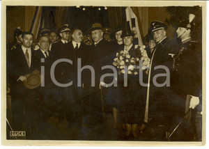 Fotografia d epoca originale 1939 ROMA Arrivo di Franz GURTNER Ministro della Giustizia del Reich Foto 1