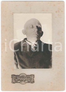 1903 SCHIO (VI) Ritratto di Pietro BOTTENE - Foto POST MORTEM 17x23 cm