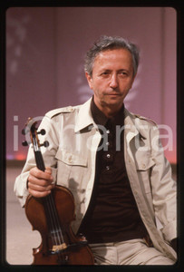 35mm vintage slide* 1980ca ITALIA MUSICA Giusto PIO Ritratto del musicista (22)