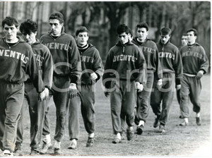 1963 TORINO CALCIO JUVENTUS - Giocatori durante l'allenamento *Foto 18x13 cm