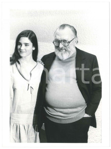 Fotografia d epoca originale 1985 ca ITALIA  CINEMA Sergio LEONE Jennifer CONNELLY Foto 18x24 cm 1