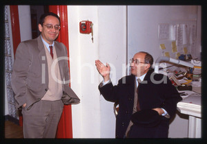 35mm vintage slide* 1992 MILANO Enrico DE MITA Gustavo GHIDINI (4)