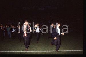 35mm vintage slide* 1988 MILANO Carlo ANCELOTTI e Roberto DONADONI A.C. MILAN