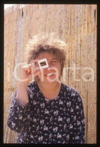 35mm vintage slide* 1990 ca ITALIA Fiorella INFASCELLI Ritratto regista (11)