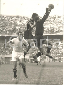 1958 CALCIO INTER-PADOVA 3-0 Parata del portiere Antonio PIN *Foto 13x18
