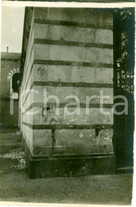 Fotografia d epoca originale 1918 MILANO WWI Danni prodotti da bombe austriache a edifici VERA FOTOGRAFIA 1