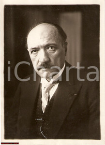 Fotografia d epoca originale 1929 Ritratto CLAUDIUS GALLET Governo Tardieu REALPHOTO 1
