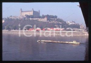 35mm vintage slide* 1990 ca CZECHOSLOVAKIA BRATISLAVA Castle the DANUBE River 3
