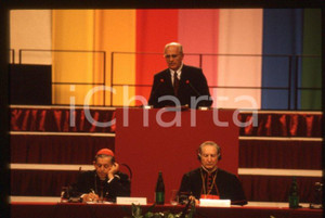 Fotografia d epoca originale 35mm vintage slide 1990 ca Michail GORBACHEV Carlo Maria MARTINI JÃ³zef GLEMP 2 1