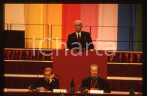 Fotografia d epoca originale 35mm vintage slide 1990 ca Michail GORBACHEV Carlo Maria MARTINI JÃ³zef GLEMP 7 1