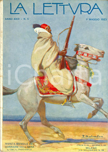Giornale, rivista storica 1923 LA LETTURA Scoperta della tomba di TUTANKAMON Ill. SALVADORI Anno XXIII n°5 1