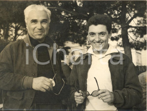 1955 AUTOMOBILISMO GP DI MONACO Piero TARUFFI alle prove *Foto 18x13 cm