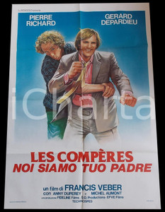 Materiale cinematografico d’epoca 1983 LES COMPERES Noi siamo tuo padre  Gerard DEPARDIEU Manifesto 100x140 cm 1