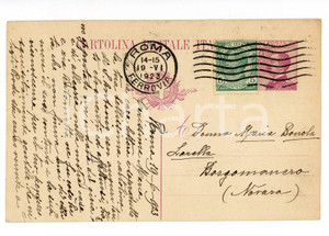 Cartolina originale da collezione 1923 ROMA Estella FERRARIO alla nipote Maria BONOLA LORELLA *Cartolina FP VG 1