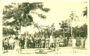 Documento originale, autentico 1940 ca ITALIA WWII Autorità militari esercizi ginnici OSPEDALE INVALIDI FP NV 1