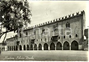 Cartolina originale da collezione 1961 MANTOVA Palazzo Ducale Cartolina FG VG 1