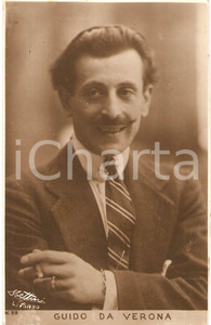 Cartolina originale da collezione 1921 Guido da VERONA  poeta e scrittore erotico 1