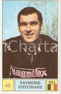 Oggetto da collezione cartaceo PANINI  SPRINT 1971 Figurina valida Raymond STEEGMANS n. 45 Ciclismo 1