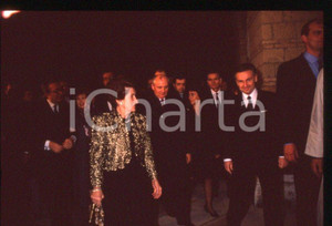 Fotografia d epoca originale 35mm vintage slide 1990 ROMA QUIRINALE Giulio ANDREOTTI Michail GORBACHEV 2 1