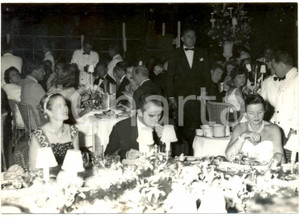 1960ca LARVOTTO Sporting d'été - Ranieri e Grace di Monaco al Galà CROCE ROSSA