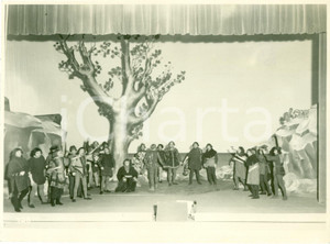 Fotografia d epoca originale 1937 SANREMO IM Teatro Opera Secondo atto MIRANDA di Pietro CANONICA Foto 1