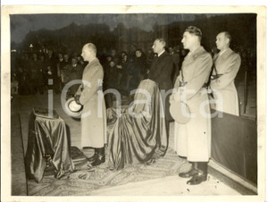 Fotografia d epoca originale 1937 MILANO Duca di BERGAMO anniversario battaglia SELACLACA  Fotografia 1