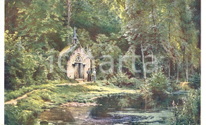 Cartolina originale da collezione 1921  RenÃ© HIS  CHAMPLIVE Cartolina postale con riproduzione dipinto FP VG 1