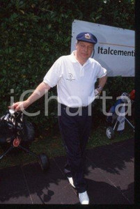35mm vintage slide* 1989 ca ITALY ITALCEMENTI Banker David René de ROTHSCHILD 40
