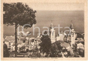 Cartolina originale da collezione 1940 ca LAIGUEGLIA SV Riviera dei fiori PANORAMA FG NV 1