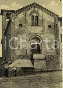 Cartolina originale da collezione 1930 ca LENTATE SUL SEVESO MI Chiesa di SANTO STEFANO Cartolina ANIMATA FG NV 1